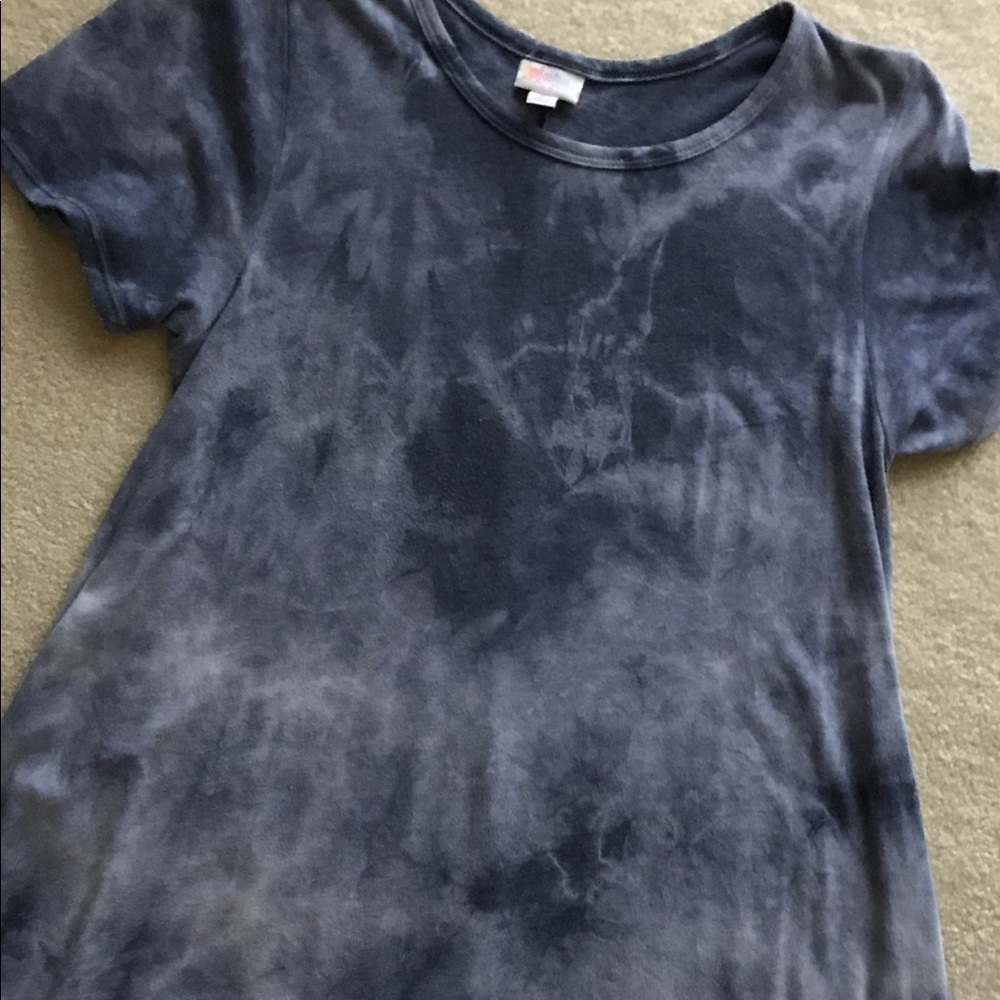 Blue tie dye Carly (unicorn)